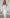 Aurora Pearl-White Puffed Sleeve Midi Prom Dress